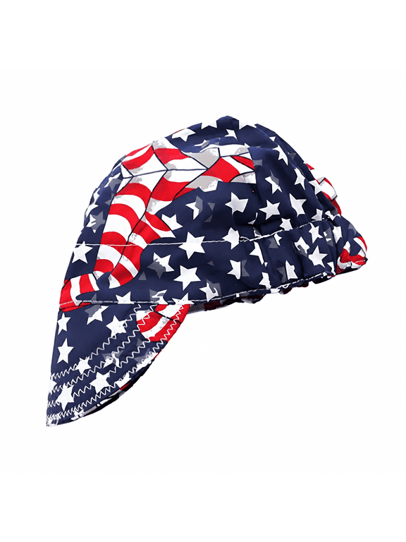 2026 New Pure Cotton Welding Hat with Mesh Liner for Men and Women Welder Cap Flame Resistant Work Safety Equipment for Welding,Construction,Metalwork,Factory