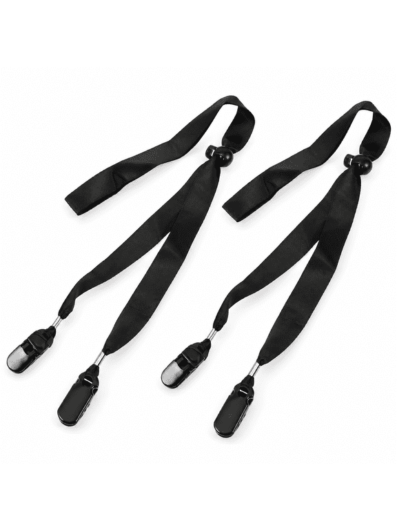 2pcs Hat Ropes Windproof Sun Hat Strap Hat Chin Cords Hat Rope Clip Hat Strap Retainer