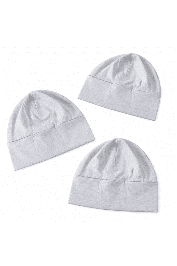 3 of pack Adult Men's Sleeping Nightcap Night Hat Eye Cover Cotton Windproof