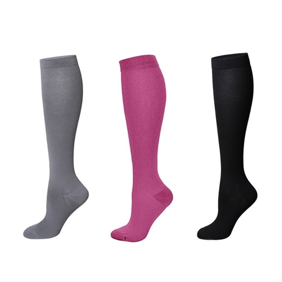 FLORNIX Compression Socks,80% Nylon Material Sport Socks,Reinforced Toe Design Running Socks