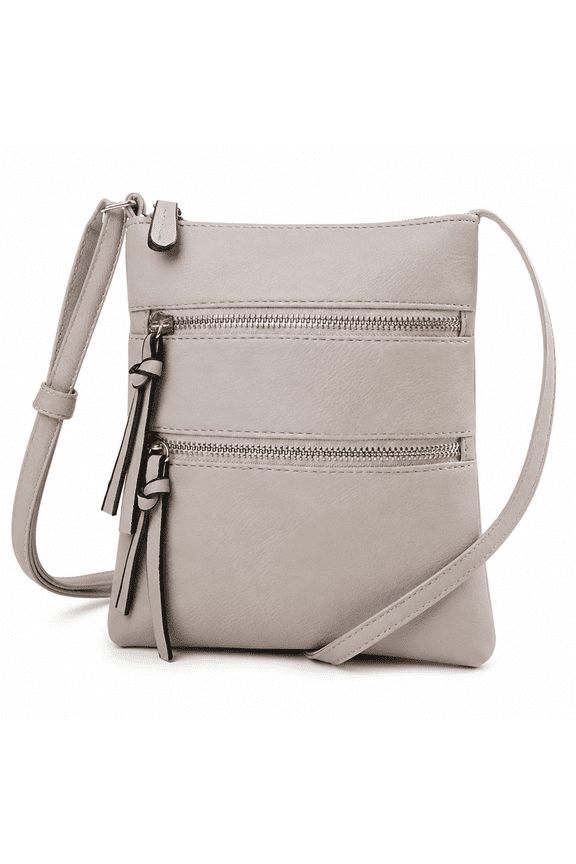Crossbody Bags for Women,Multi-Functional Design Crossbody Purses for Women,Convenient Storage Pockets Women'S Crossbody Handbags,Gray