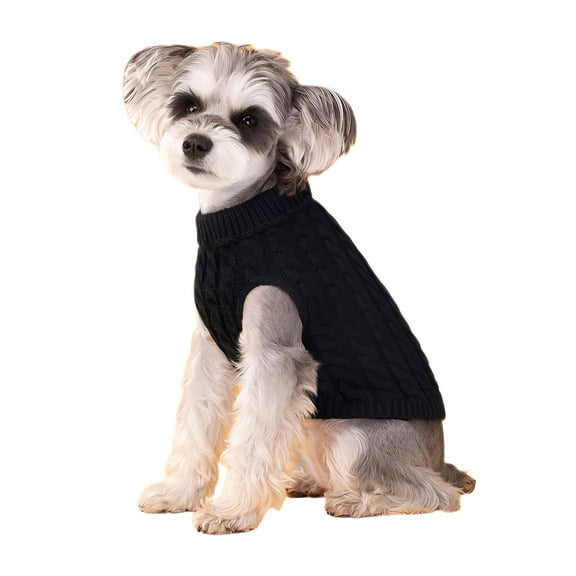 FLORNIX Dog Sweater,Soft and Snug Dog Sweaters for Small Dogs Male,Great Any Weather Dog Pajamas,S