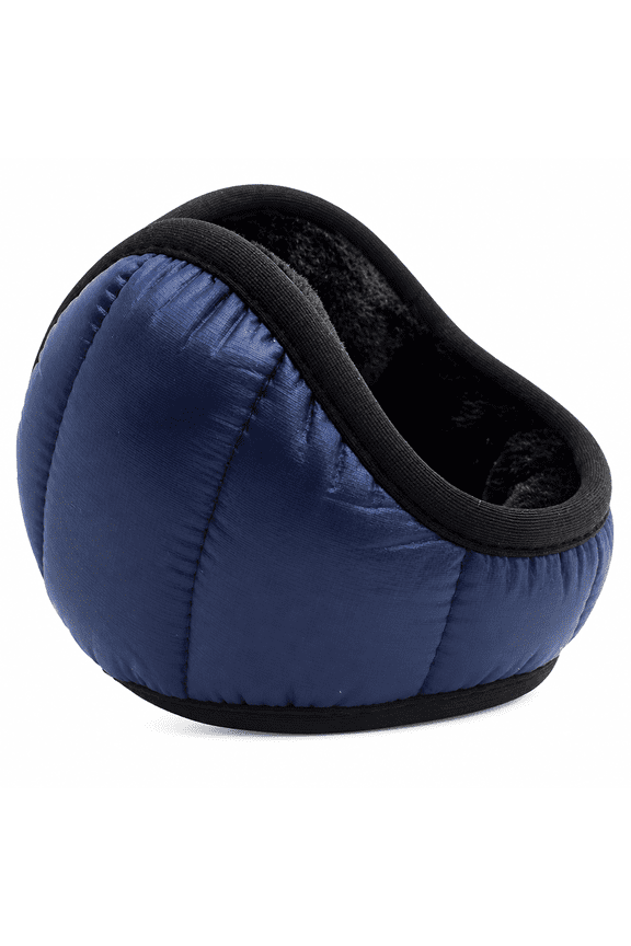 Down Winter Ear Warmers | Behind-the-Head Adjustable & Foldable Earmuffs