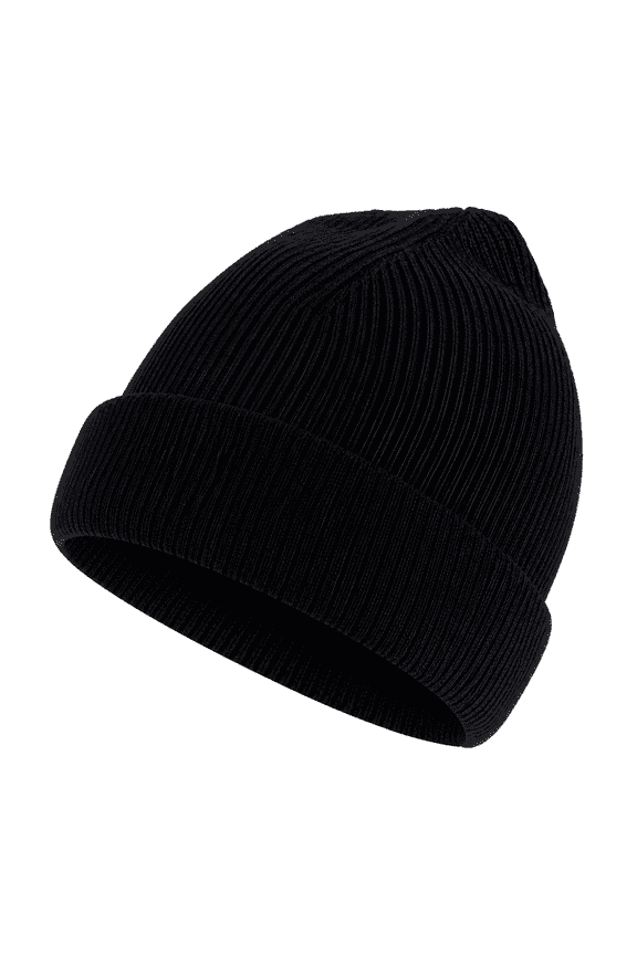 Knit Beanie Hat 100% Merino Wool Unisex Warm Winter Caps Soft,Breathable & Cozy Stretchy Knitted Cuffed Cap