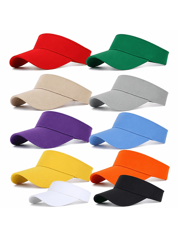 Sport Wear Athletic Visor Sun Visor Adjustable Cap Men Women Sun Sports Visor Hat