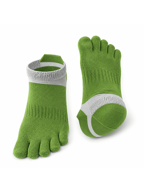 Toe Socks Pure Cotton Five Fingers 176 Needle Crew Anti Odor Toe Socks for Men Breathable Low Cut Ankle Casual Men Women Toesock