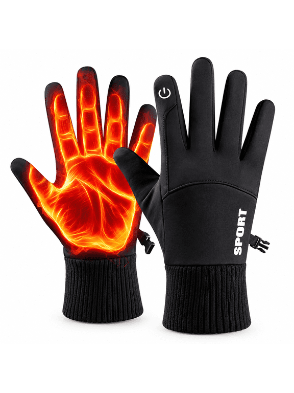 Winter Warm Waterproof Windproof Non-Slip Touch Screen Gloves Outdoor Equipment