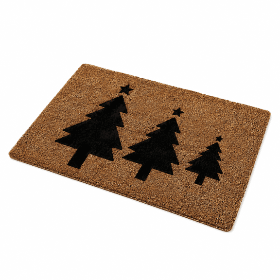 FLORVIX Christmas Door Mats Winter Door Mat Non Slip Farmhouse Welcome Mats Outdoor Indoor Front Porch Rugs Christmas Winter Decorations for Home Decor Gifts Christmas Outdoor Rug,24 X 16 Inch