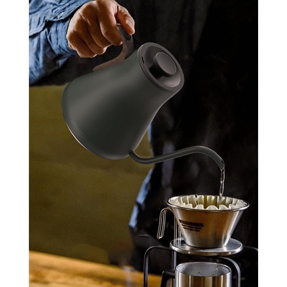 FLOW B9 Gooseneck Electric Kettle, 1500W/0.9L, Delacroix Green