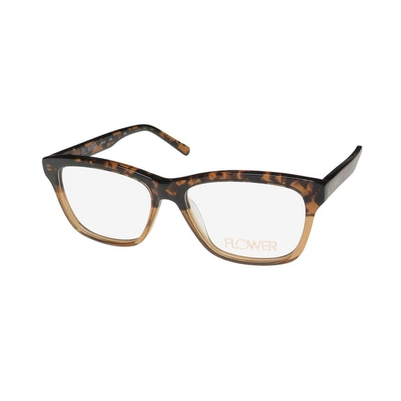 FLOWER 6010 EYEGLASS FRAME/EYEWEAR PREMIUM ACETATE PRESTIGIOUS DESIGNER ELEGANT