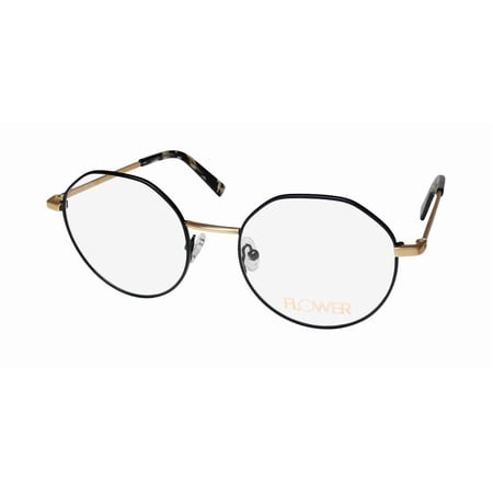FLOWER 6043 PRIMROSE EYEGLASS FRAME/GLASSES FULL-RIM DURABLE STAINLESS STEEL HIP