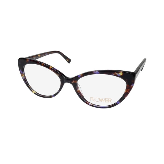 FLOWER 6045 DAFFODIL CAT EYE EYEGLASS FRAME/GLASSES USA CELEBRITY COLLECTION HOT
