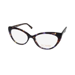 FLOWER 6045 DAFFODIL CAT EYE EYEGLASS FRAME/GLASSES USA CELEBRITY COLLECTION HOT