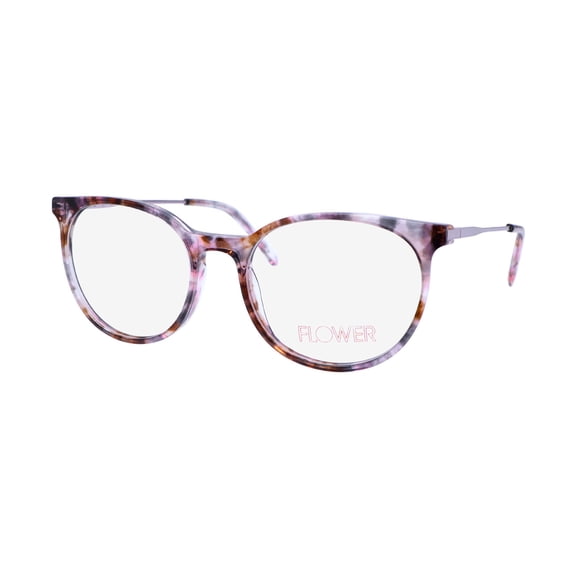 FLOWER 6048 AZALEA CLASSIC SHAPE WOMENS DESIGNER FULL-RIM EYEGLASS FRAME/EYEWEAR