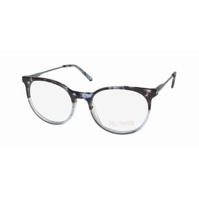 FLOWER 6048 AZALEA CLASSIC SHAPE WOMENS DESIGNER FULL-RIM EYEGLASS FRAME/EYEWEAR