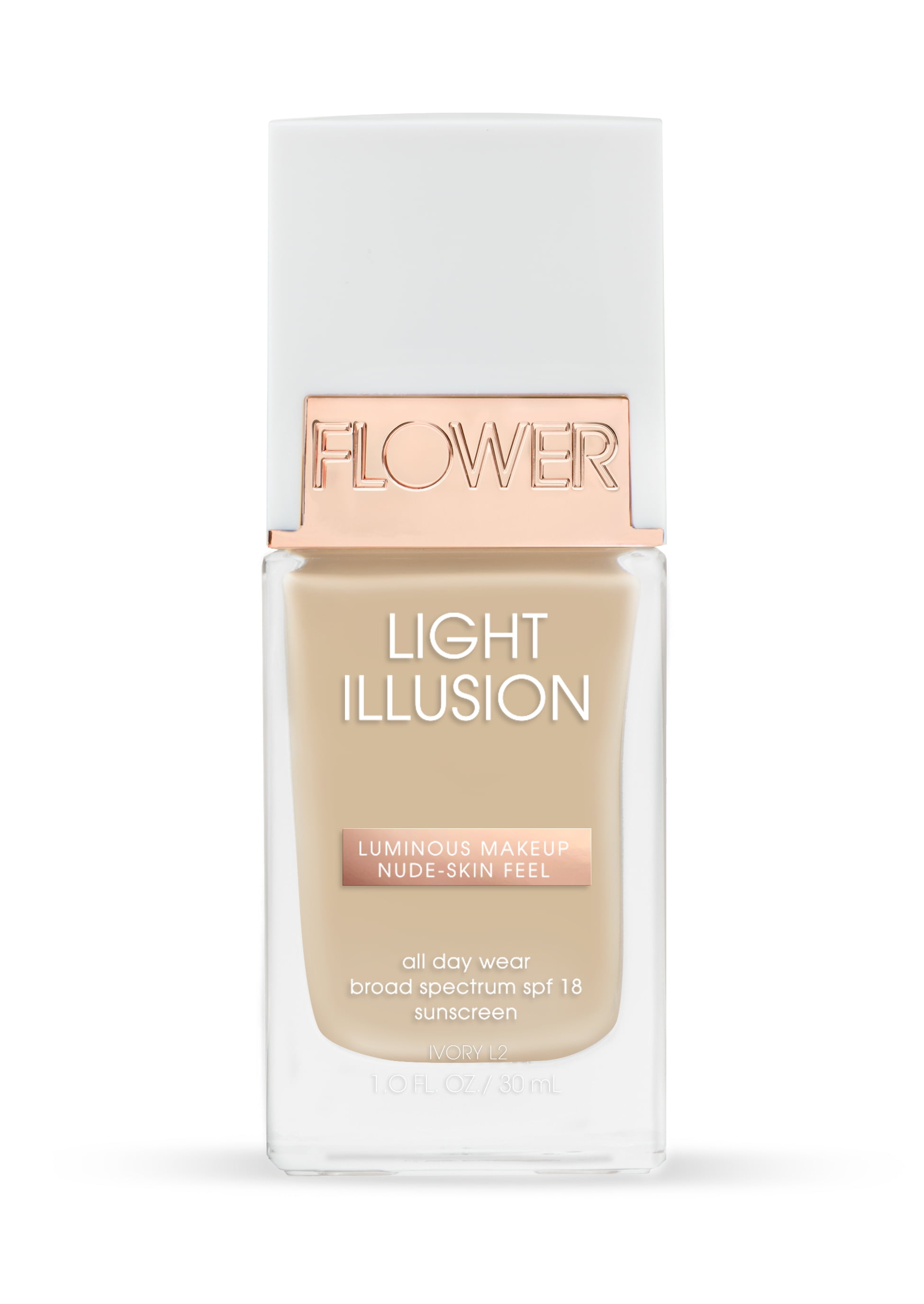 FLOWER Beauty Light Illusion Foundation Ivory