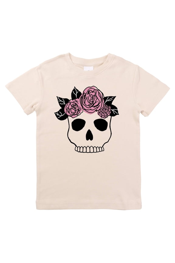 FLOWER CROWN SKULL
