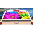 thumbnail image 1 of FLOWER GARDEN Rear Window Graphic back truck decal suv view thru vinyl, 1 of 3