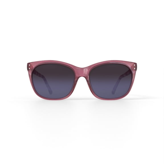 FLOWER Women's Rx'able Fashion Sunglasses, FLR1003, Sophie, Blush, 55-18-135, with Case