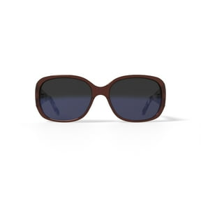 FLOWER Women's Rx'able Fashion Sunglasses, FLR1006 - Edie, Milky Blush, 57-17-135, with Case