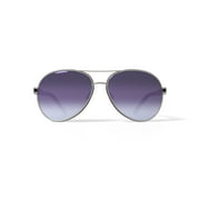 FLOWER Womens Rxable Fashion Sunglasses, FLR3000 - Casey, Gold/Black, 60-15-130, with Case