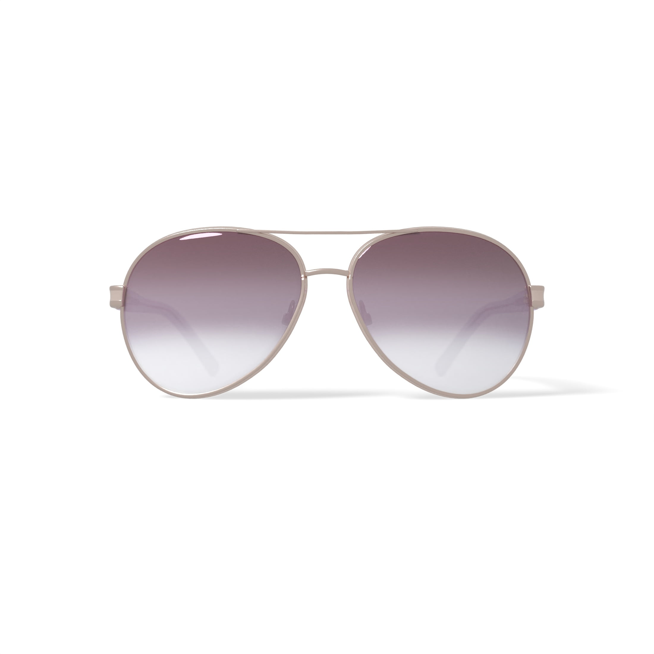 FLOWER Women's Prescription Fashion Sunglasses, FLR3000 Casey, Gold/Ivory, 60-15-130 with Case