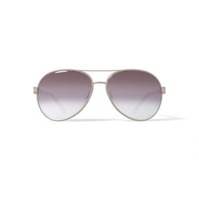 FLOWER Women's Prescription Fashion Sunglasses, FLR3000 Casey, Gold/Ivory, 60-15-130 with Case