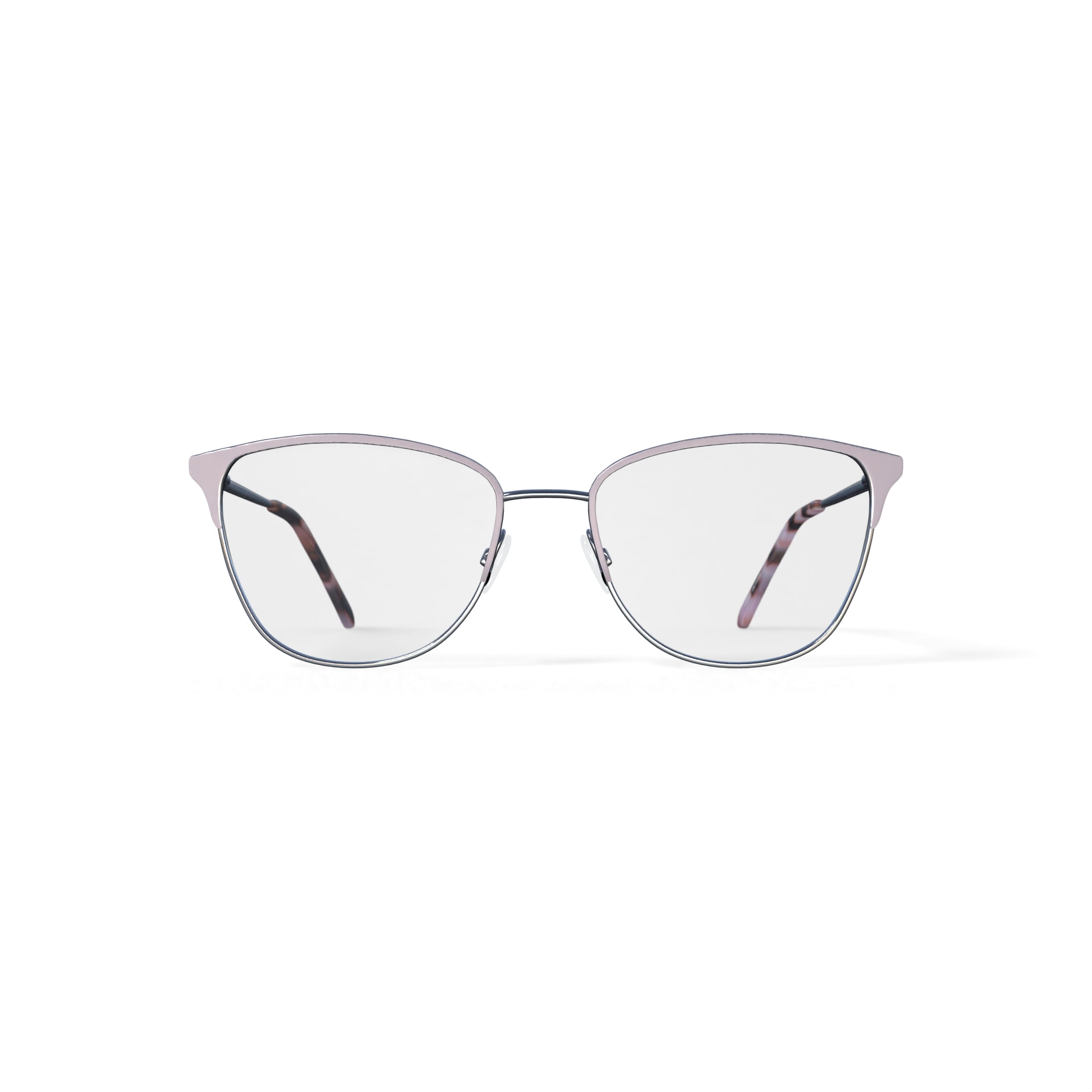 Flower Women's Sweet Pea Prescription Eyeglasses with Case, Nude