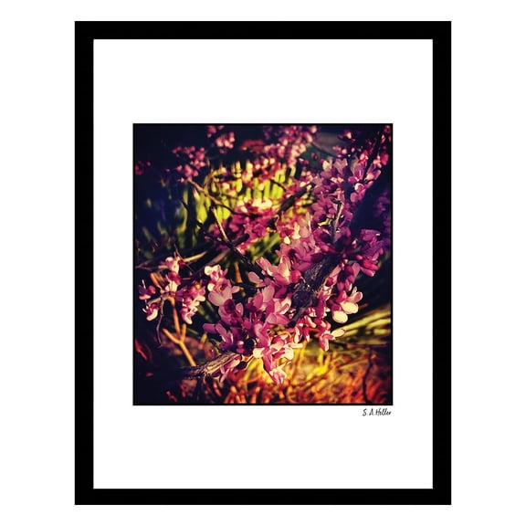FLOWERS JUNGLE Framed Printed Photograph