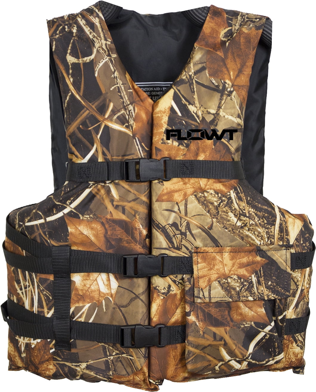 FLOWT Fishing Angler Life Vest - USCG Approved Type III PFD