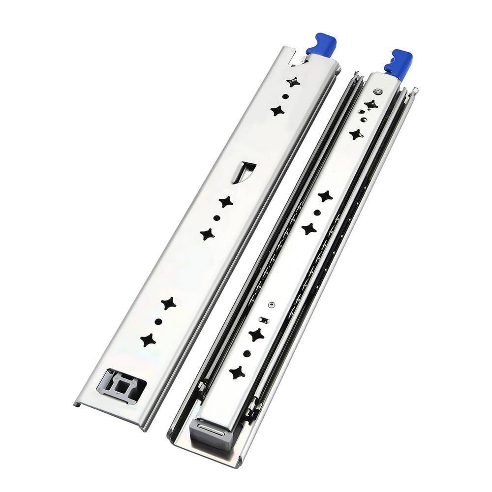 FLROHA Ball Bearing Drawer Slides Heavy Duty Drawer Rails Full ...