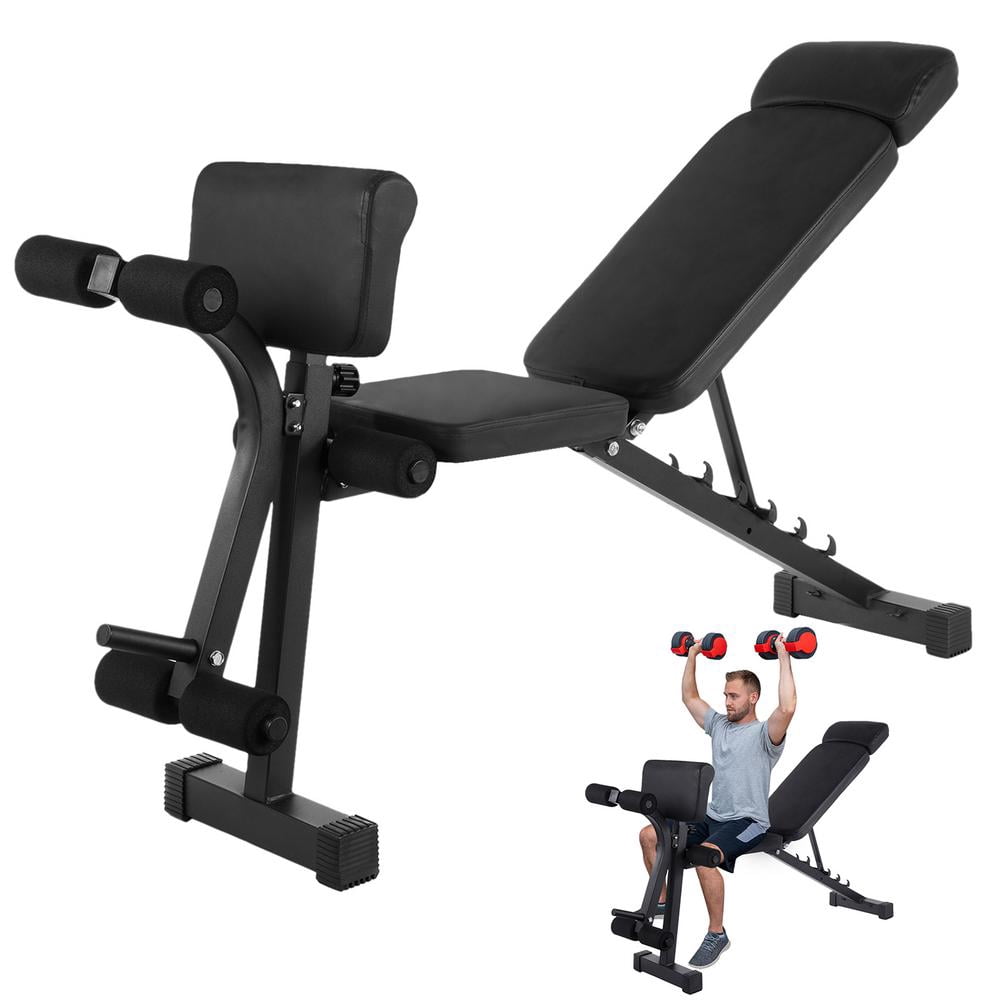 FLROHA Basic Weight Bench Workout Benches For Home Adjustable Flroha basic weight bench workout benches for home adjustable