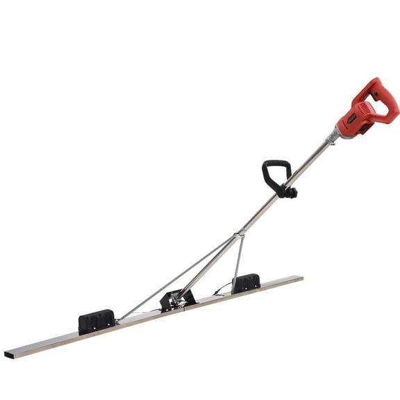 FLROHA Concrete Vibrating Leveling Tool Cordless Electric Screed Cement Finishing Vibrating Machine Cordless Screed Cement Finishing Vibrating Motor for Achieve Smooth Cement Finishing stunning