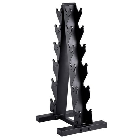 FLROHA Dumbbell Weight Rack Dumbbell Stand Weight Racks Dumbbell Racks Home Gym Space Saver A-Frame Dumbbell Rack Store 6 Pairs Of Dumbbells impart