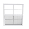 thumbnail image 1 of FLROHA Shed Window Basement Window with Screen Tempered Glass White Sliding Window Household Window for Shed Garage Playhouse Chicken Coop successful, 1 of 9