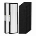 thumbnail image 1 of FLT4825 Replacement Filter for Germ Guardian Air Purifier, for AC4825 AC4850,2 True HEPA + 8 Carbon Filters, 1 of 6