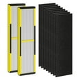 thumbnail image 1 of FLT4825 Replacement Filter for Germ Guardian , AC4825 AC4850, 2 True HEPA + 8 Carbon Filters, 1 of 6