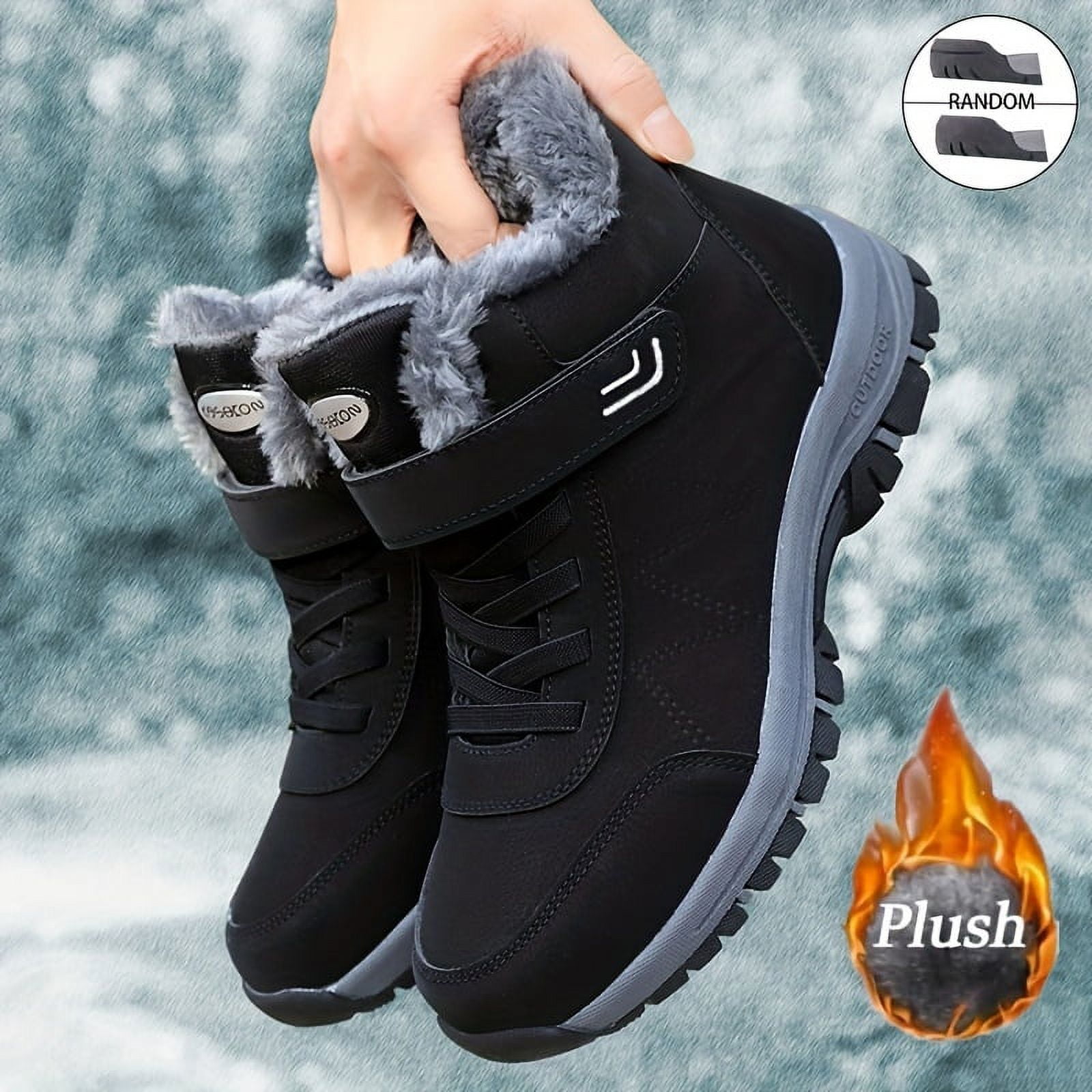 FLTHDD FashionForward Warm Winter Sneakers for Women Cozy NonSlip