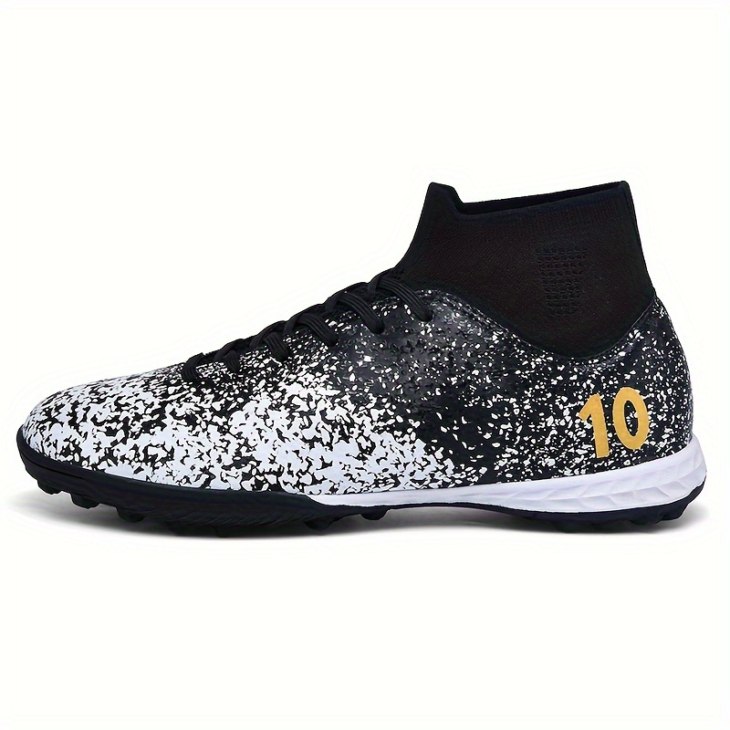 FLTHDD Men's Soccer Cleats, Professional Training Turf Football Boots