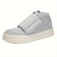 FLTHDD Men‘s Solid Skate Shoes Comfy Non Slip Casual Soft Sole Platform