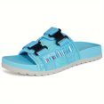 thumbnail image 1 of FLTHDD Mens Womens Slide Sandals Open Toe Orthotic Sport Athletic Slides Summer Slippers Adjustable Straps with Soft Cushion Arch Support Footbed Gift, 1 of 7