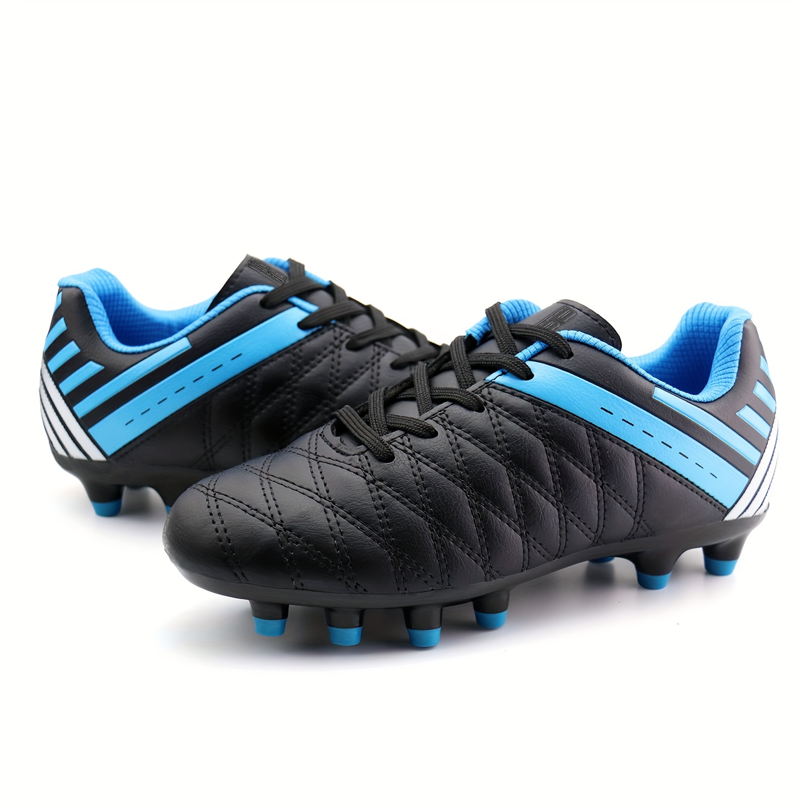 FLTHDD Trendy Cool FG Soccer Shoes For Boys, Lightweight Anti Slip Wear