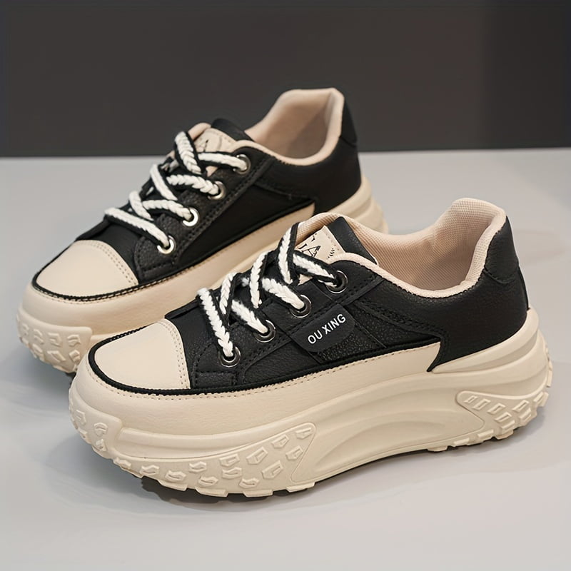 FLTHDD Women's Chunky Platform Sneakers Casual Sports FLTHDD Women's Chunky Platform Sneakers Casual Sports