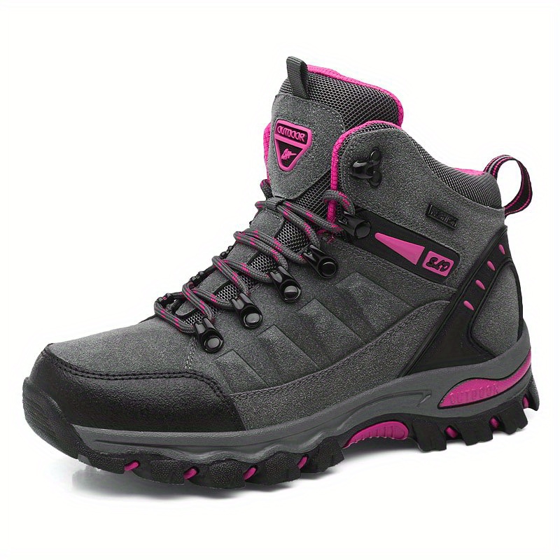 FLTHDD Women‘s Outdoor Hiking Boots HighTop Trail Shoes OffRoad