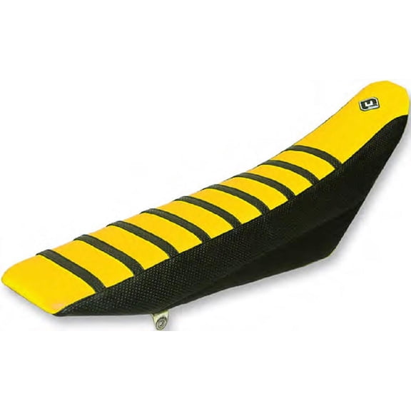 Flu Designs Inc. 45505 Pro Rib Seat Cover - Black/Yellow/Black