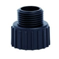 FLUENTPOWER 3/4" Standard Garden Hose Adapter Fitting, Plastic Hose Connector for Submersible