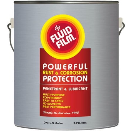 FLUID FILM nas1, Wool-Wax Petroleum Oils, Yellow Rust Inhibiter Industrial Sealant, 1 gal