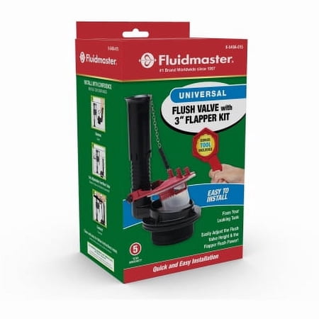 FLUIDMASTER 3" Flush Valve Rep Kit 1 Pack