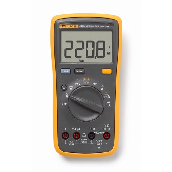 Fluke 15B+ 1000 V LCD Multimeter
