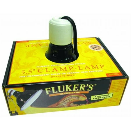 FLUKERS- Ceramic Clamp Lamp
